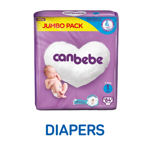 Canbebe Baby Diapers pack for wholesale and export
