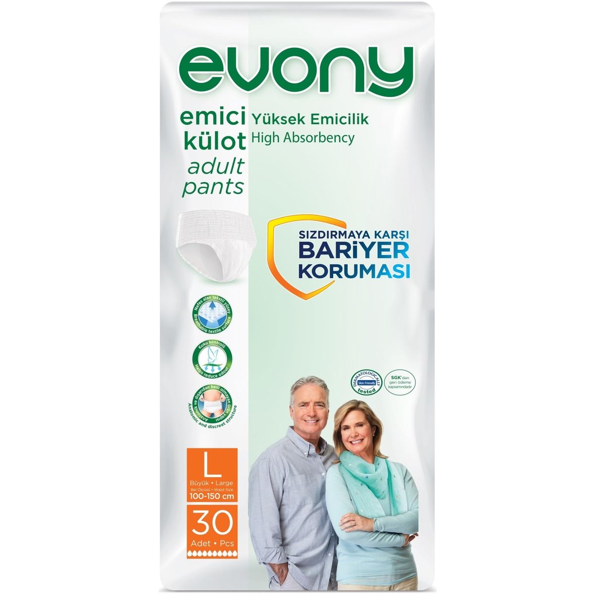 Evony Adult Pull-ups pack for wholesale and international export