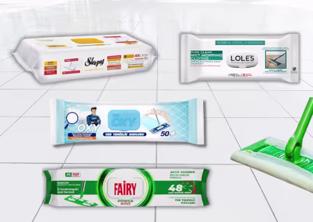 Floor mop wet wipes for household cleaning - wholesale