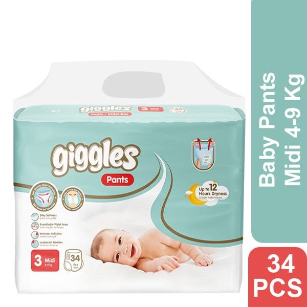 Giggles Baby Diapers pack for wholesale and export