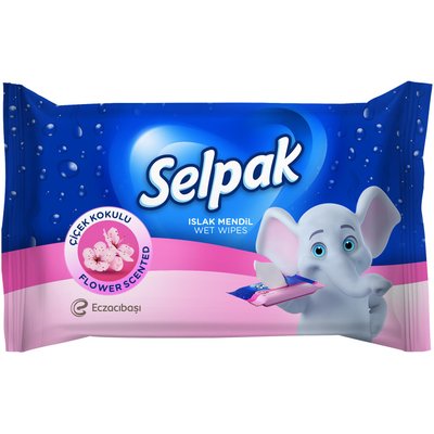 Selpak Wet Wipes pack for wholesale and export