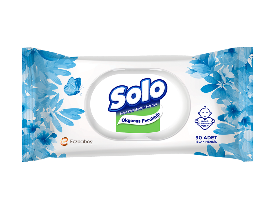 Solo Wet Wipes pack for wholesale and export