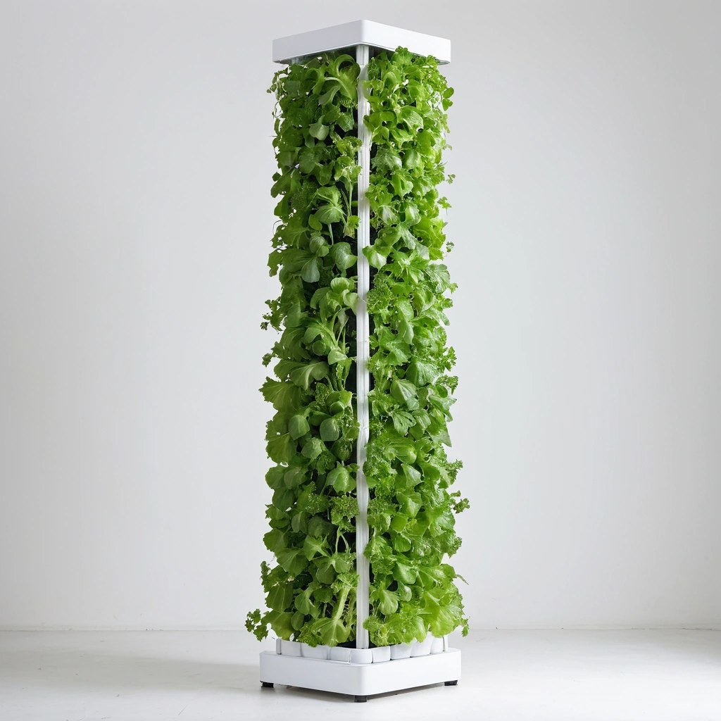 10-Layer 80-Plant Commercial Hydroponic Tower Kit Wholesale