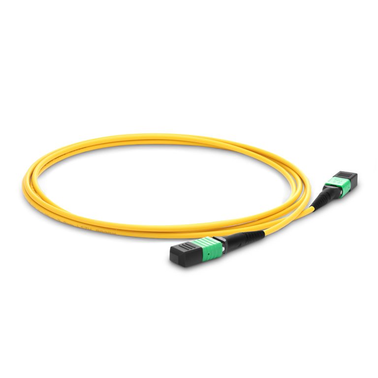 Fiber Optic Cables & Data Center Interconnects Wholesale product image. Illustrative fiber optic cable; connector type, fiber mode, length and jacket rating must be confirmed.