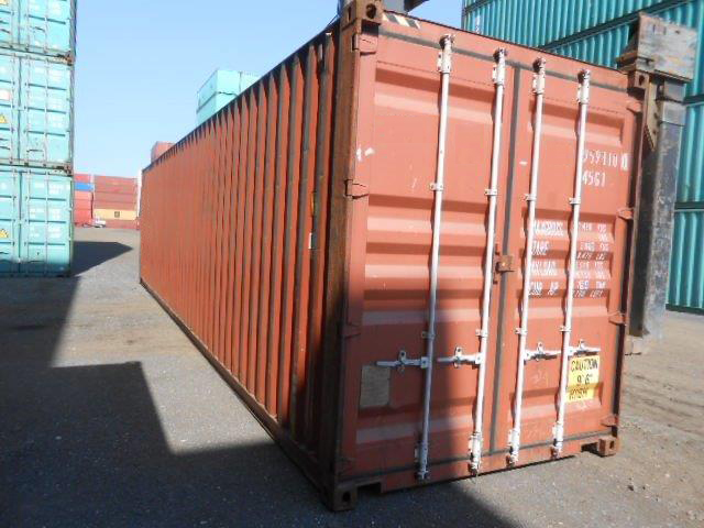 40-Foot High Cube One-Trip Containers Wholesale