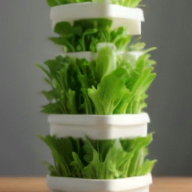 6-Layer 36-Plant Vertical Hydroponic Tower Kit Wholesale