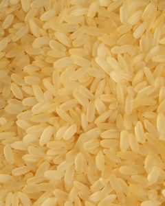 Parboiled rice grains