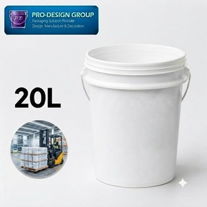 Plastic Packaging Buckets with Lids Wholesale product photo