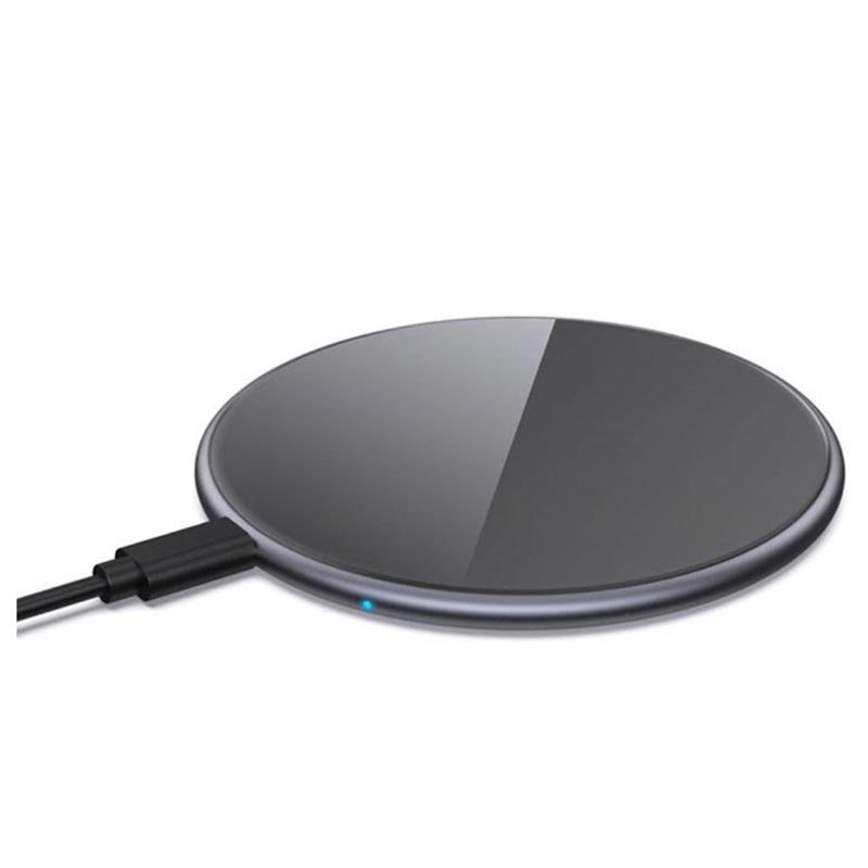 Illustrative Qi wireless charging pad; charging standard, supported wattage, device compatibility and cable inclusions confirmed by quotation.