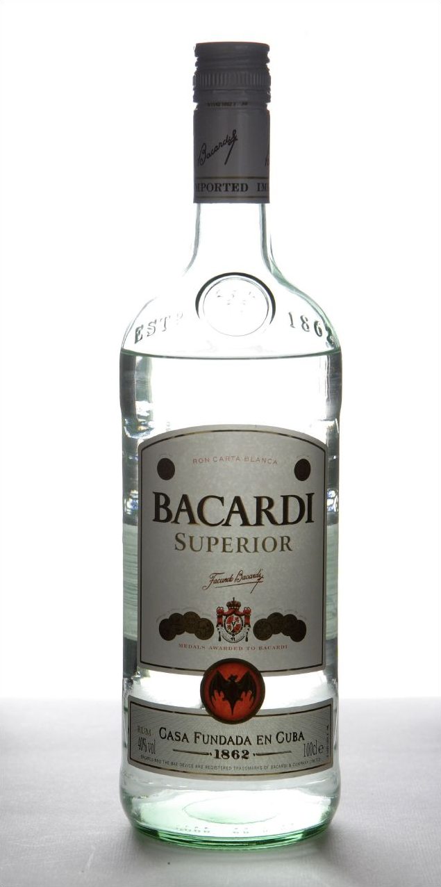 Bacardi Carta Blanca Rum – 70 cl & 1 L Bottles, Cases for Distributors