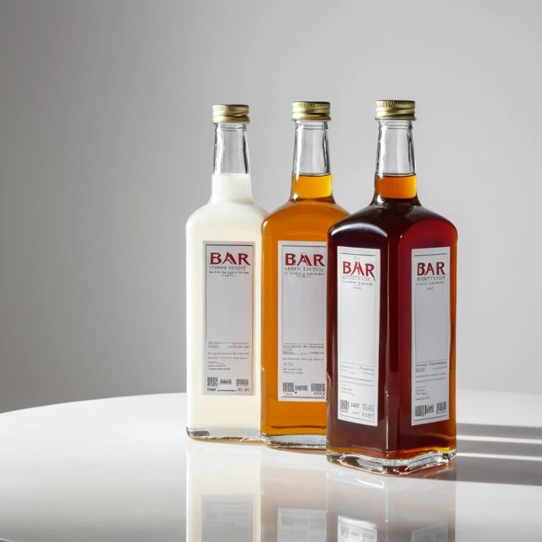Bar and Restaurant Beverage Syrups Wholesale