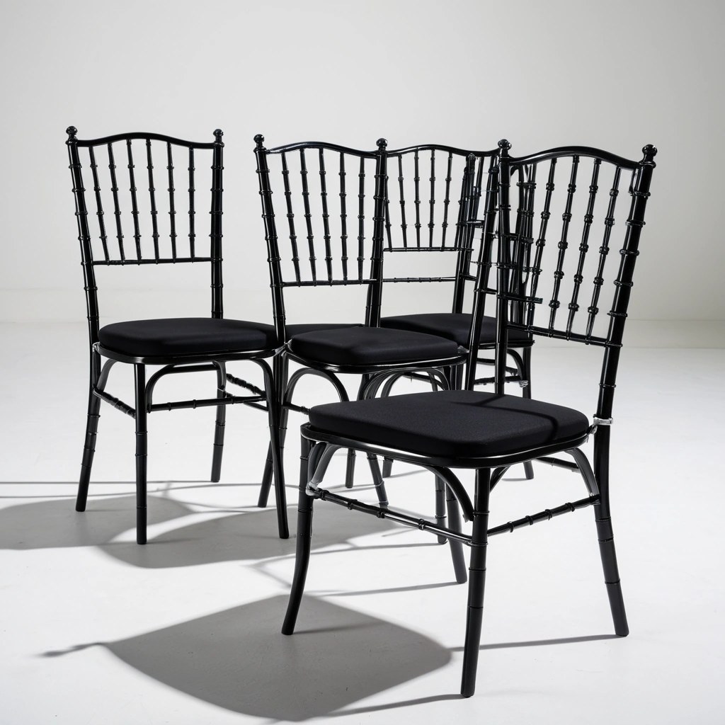 Black Chiavari Banquet Chairs Wholesale