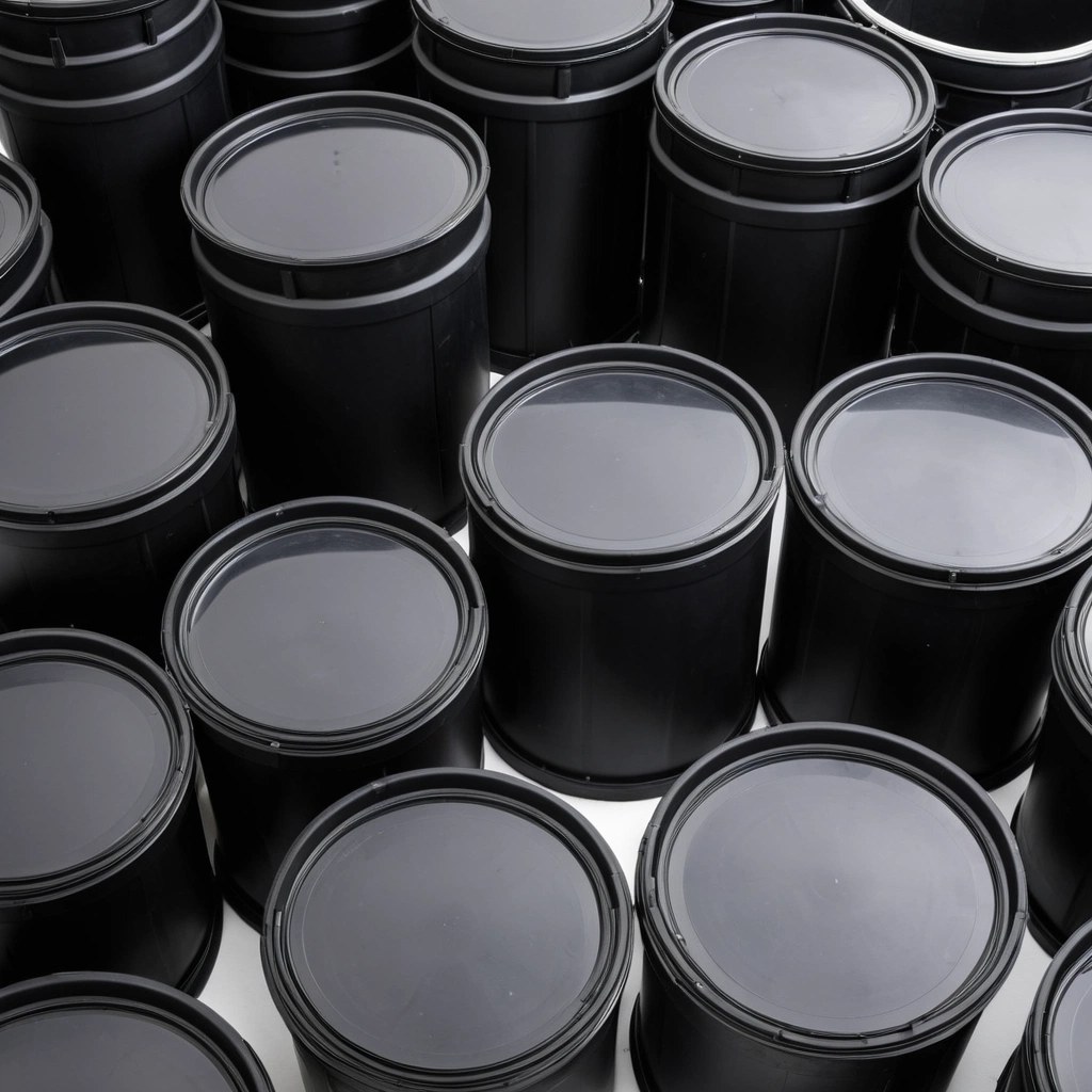 Black Industrial Plastic Drums Wholesale