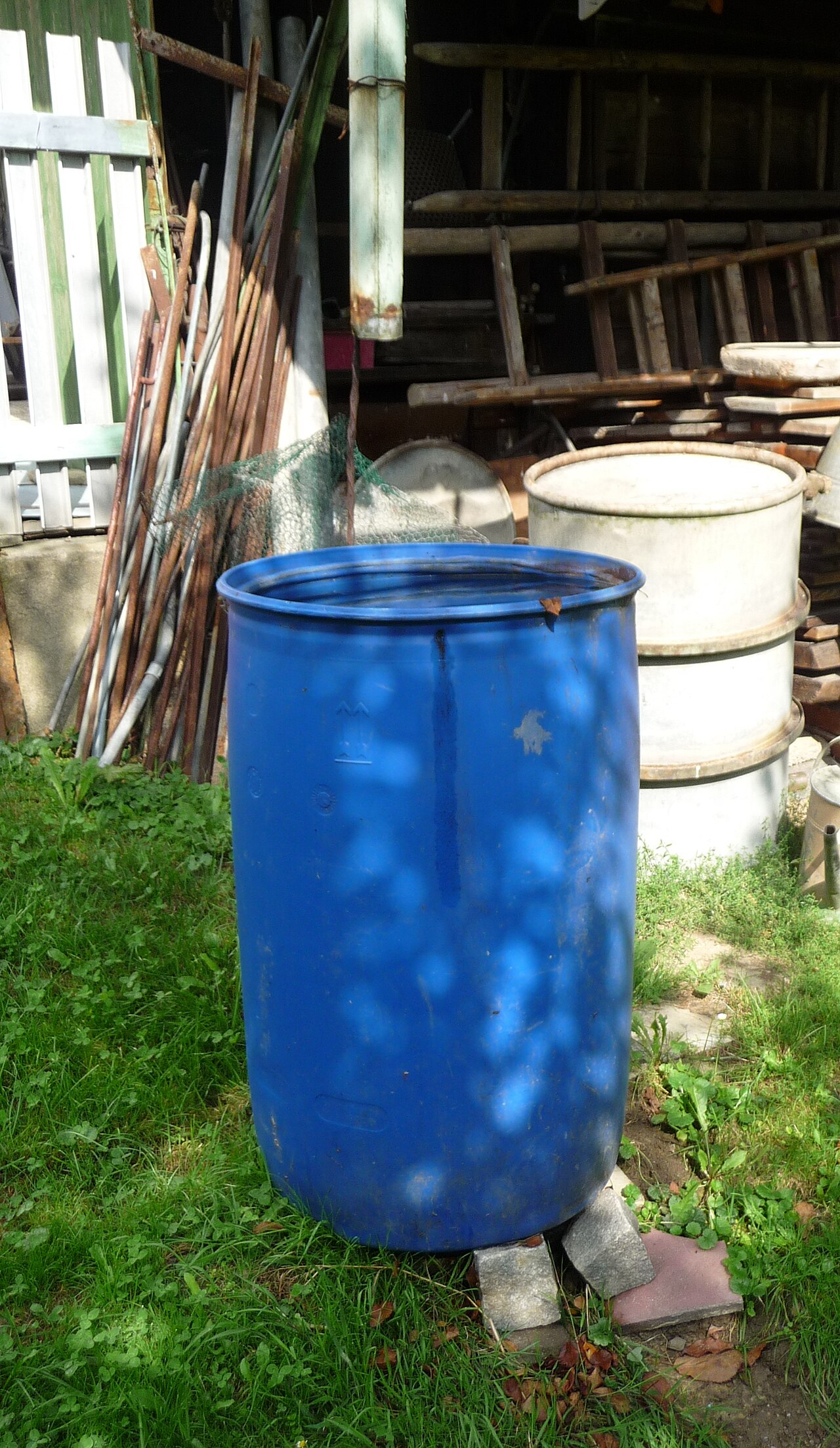 Blue Industrial Plastic Drums Wholesale