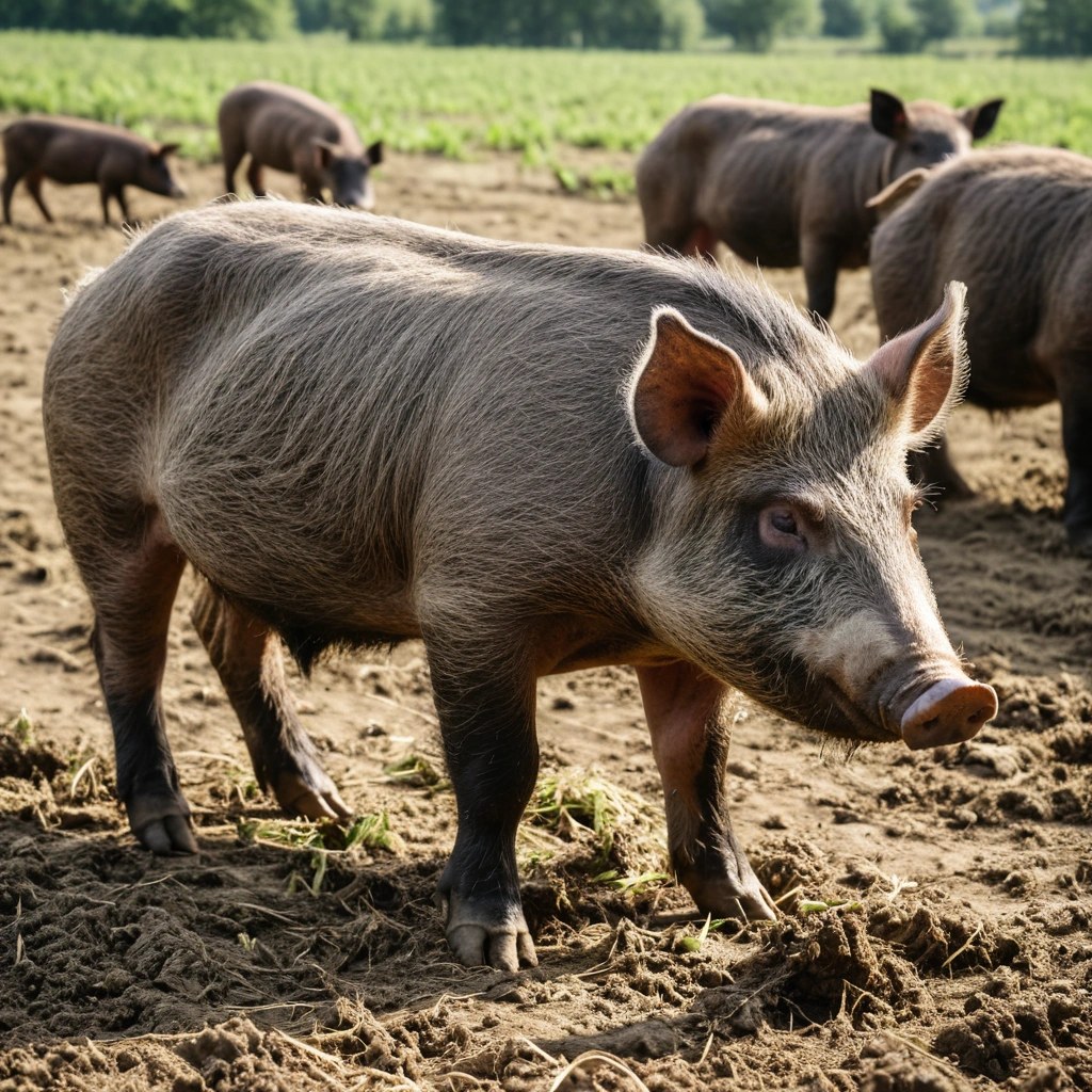 Breeding Boars for Commercial Farms