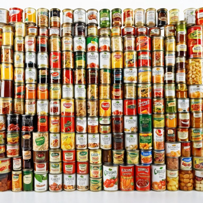 Canned & Preserved Foods