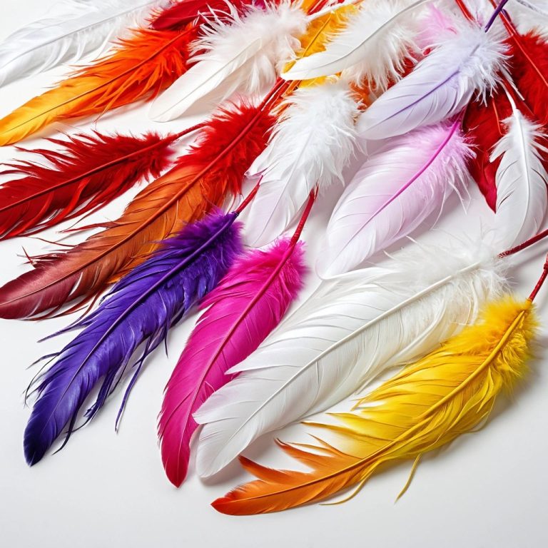 Dyed Rooster Feathers Bulk for Hair Extensions Wholesale