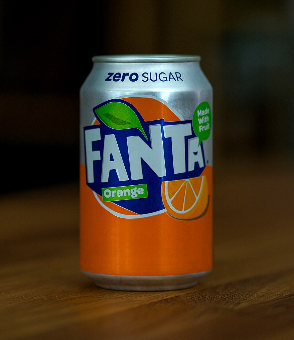 Fanta Zero Sugar Orange