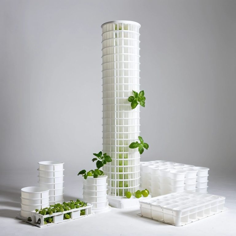 Food-Grade PP Hydroponic Tower Kit Wholesale