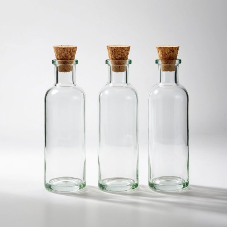 Glass Bottles with Cork Closures Wholesale