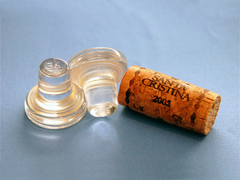 Glass Bottles with Cork Closures