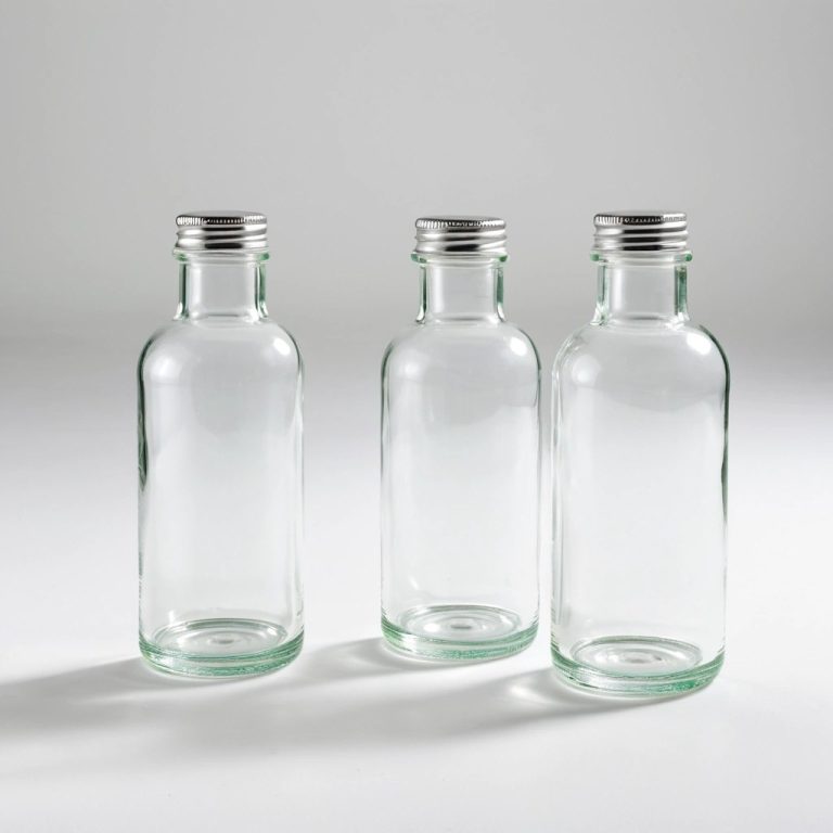 Glass Bottles with Screw Caps Wholesale