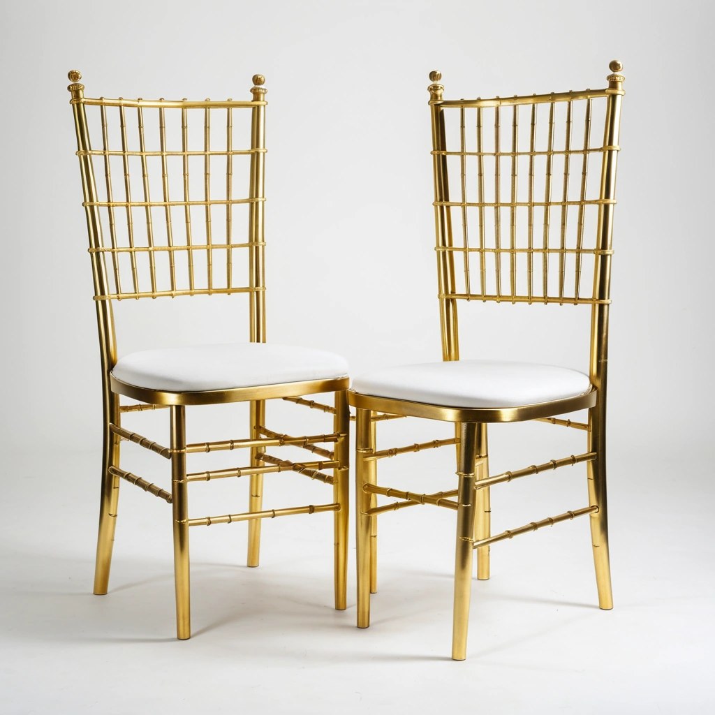 Gold Tiffany Chiavari Chairs Wholesale pack for wholesale and international export
