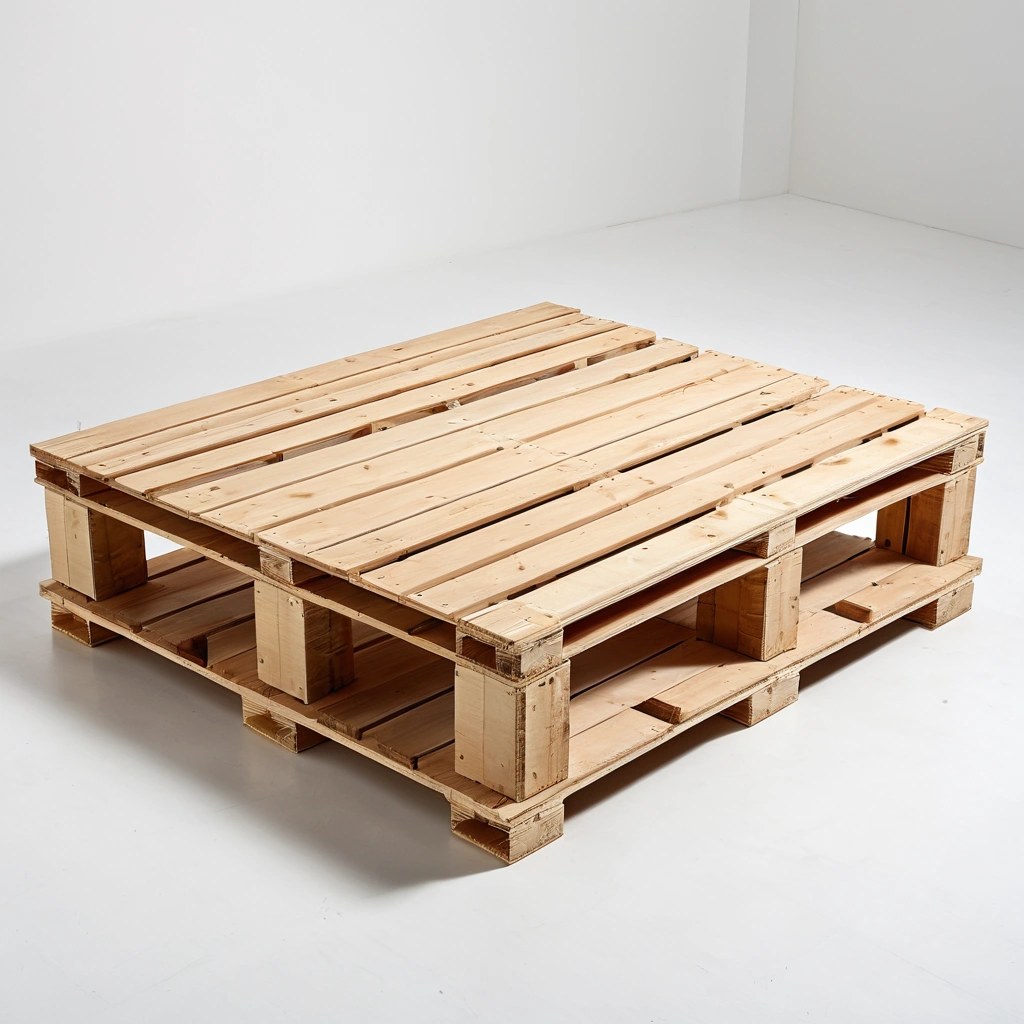Heavy-Duty Industrial Wooden Pallets Wholesale
