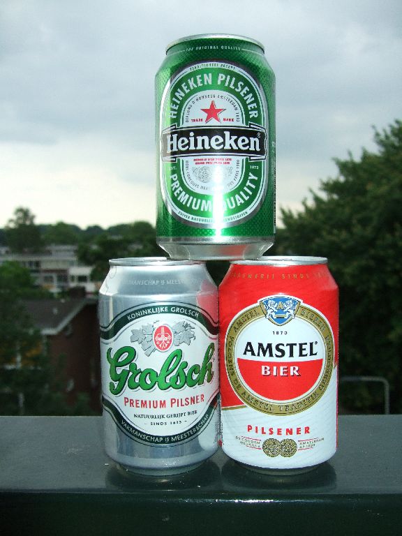 Heineken Beer Cans
