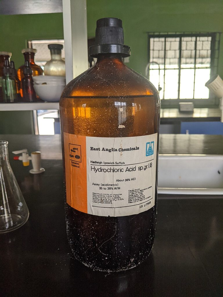Hydrochloric Acid Industrial Grade Wholesale