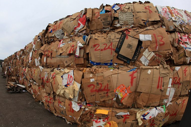 Kraft Paper Scrap Bales – Pressed Bales, Container Supply