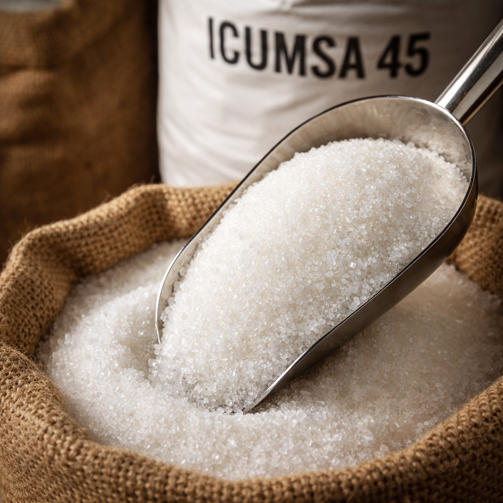 ICUMSA 45 White Sugar bulk wholesale supply