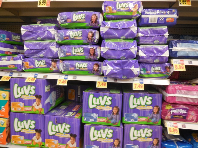 Luvs Baby Diapers Wholesale pack for wholesale and international export
