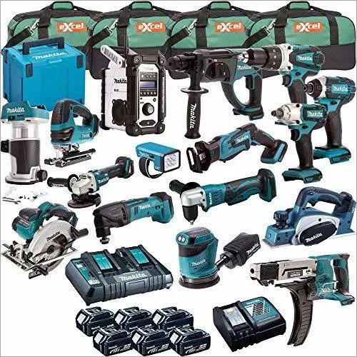 Makita 18V LXT 15-Piece Cordless Tool Kit Wholesale