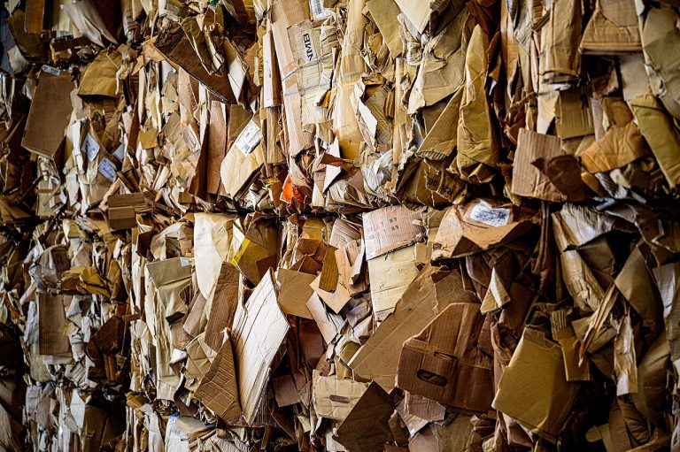 Mixed Paper Recycling Bales – Pressed Bales, Container Supply