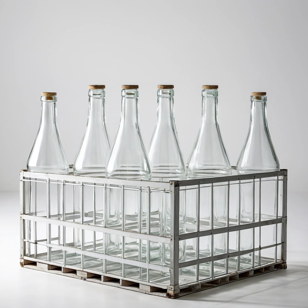 Mixed-Size Empty Glass Bottle Lots Wholesale pack for wholesale and international export