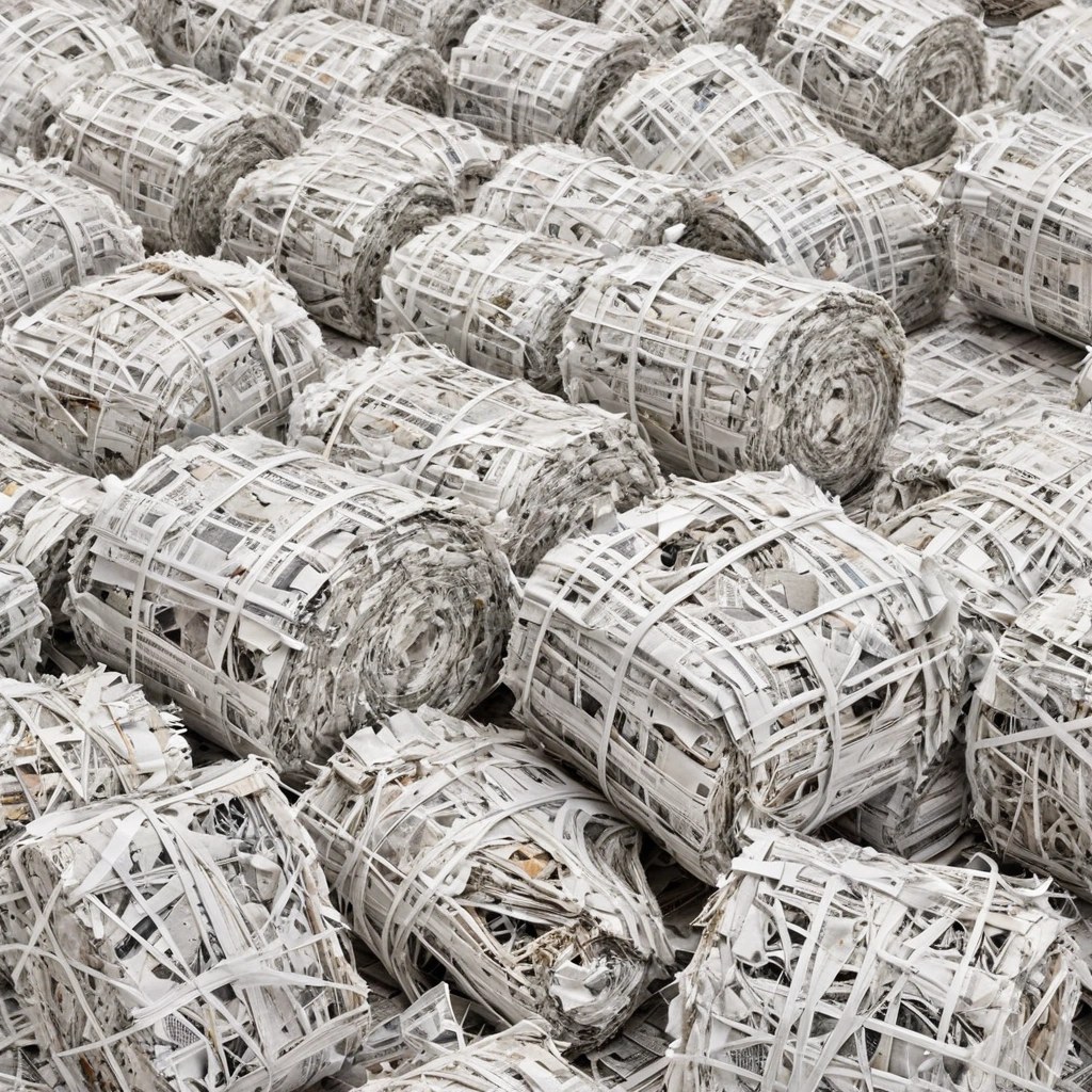 Old Newspaper Scrap Bales Wholesale