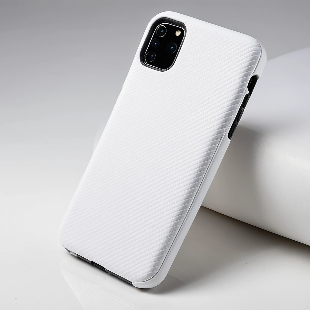 Illustrative clear protective smartphone case; device compatibility and case model must be confirmed before ordering.