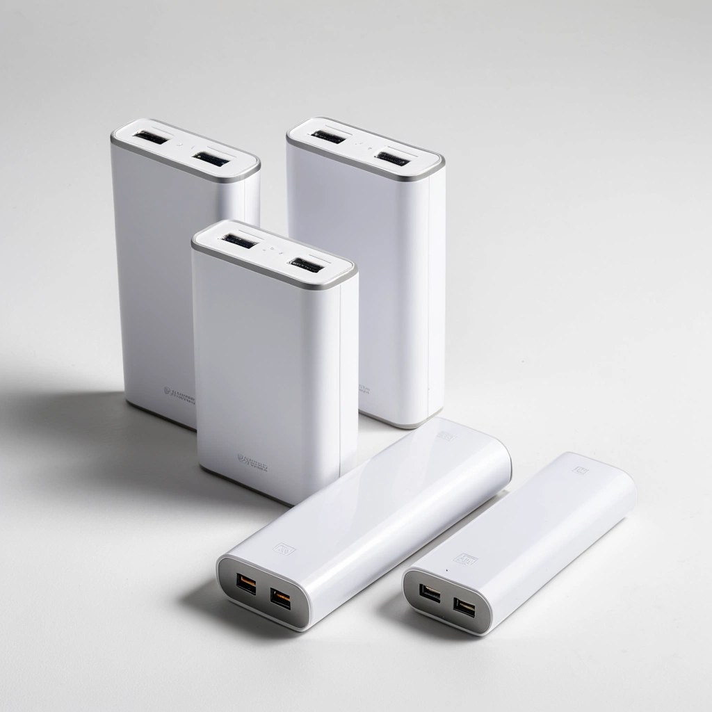 Illustrative portable power bank; exact battery capacity, output ports, charging protocol and certification confirmed by quotation.