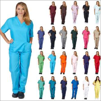 Reusable Hospital Scrub Sets Wholesale