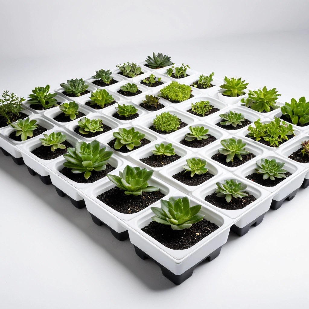 Seedling Trays and Nursery Pots Wholesale pack for wholesale and international export