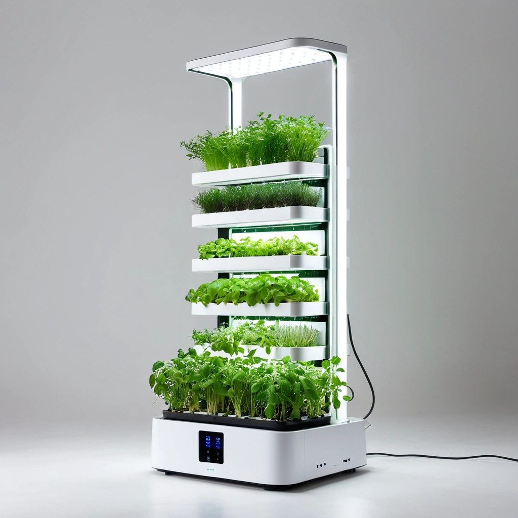 Smart Wi-Fi Hydroponic Tower Kit with App Control Wholesale pack for wholesale and international export
