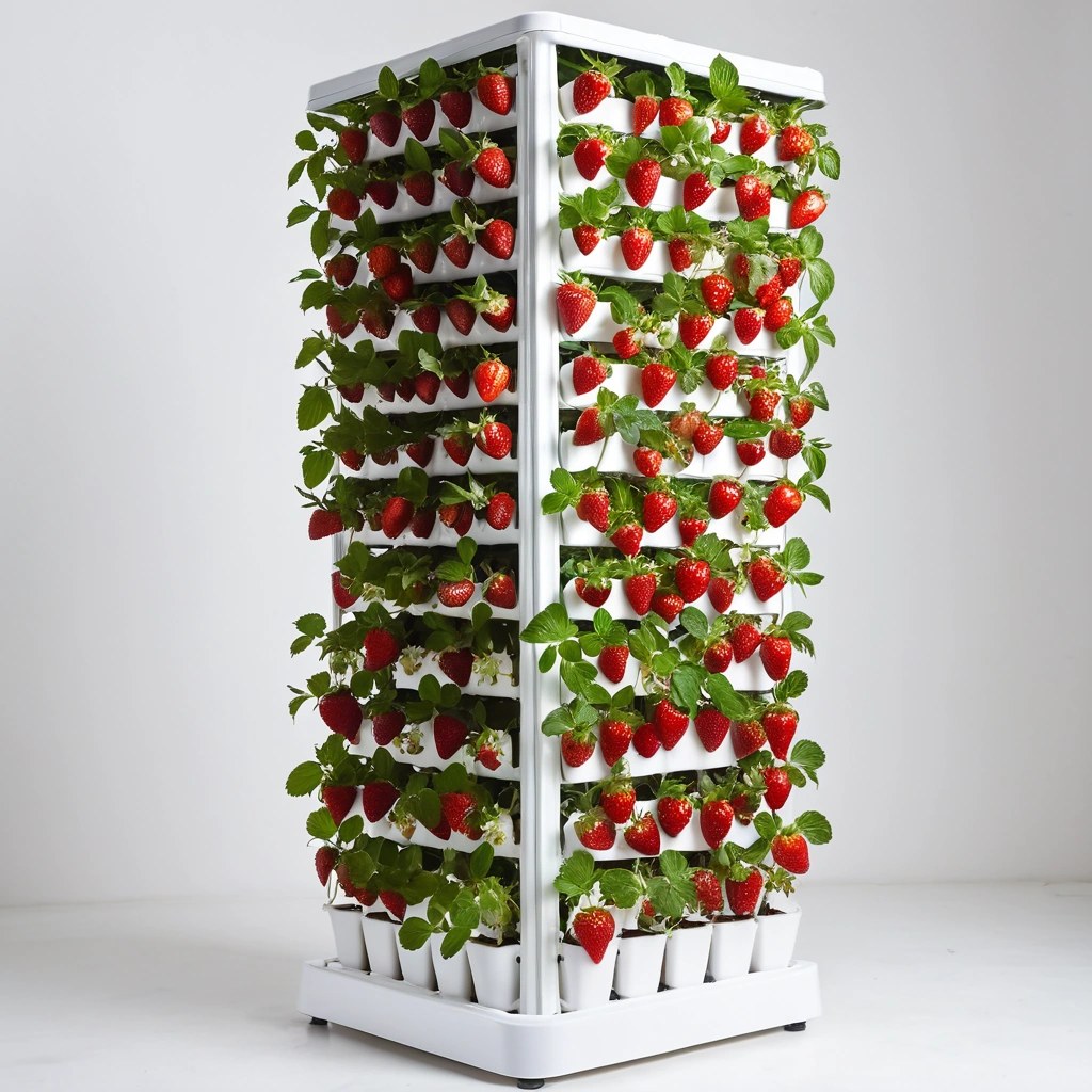Strawberry Hydroponic Tower Kit Wholesale pack for wholesale and international export