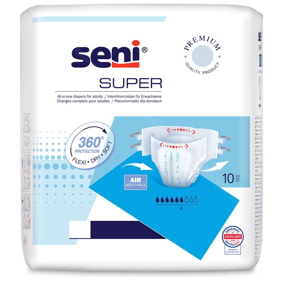 Seni Adult Diapers pack for wholesale and international export