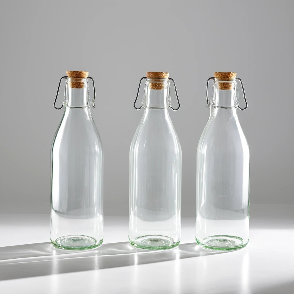 Swing-Top Glass Bottles